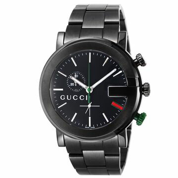 楽天市場 ウエニ貿易 グッチ Gucci 時計 メンズ腕時計 Gクロノ ブラック Ya ブランド 価格比較 商品価格ナビ