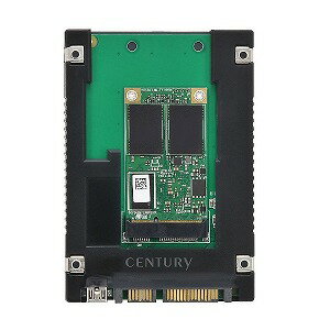 センチュリー HDD/SSD変換アダプター 裸族のインナー for mSATA CRIN25MS