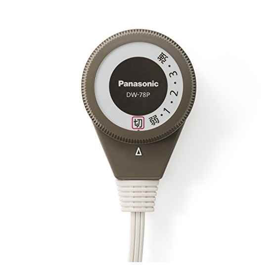 パナソニック 電気あんか グレー 格子柄 DW-78P-H(1枚入)