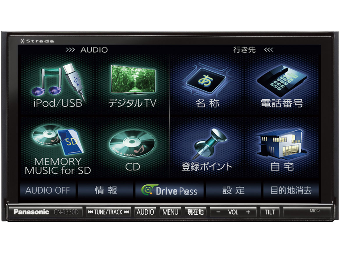 楽天市場 パナソニック Panasonic カーナビ ストラーダ Cn R330d 価格比較 商品価格ナビ