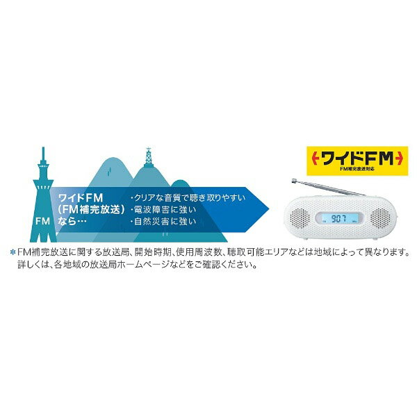 楽天市場】パナソニックオペレーショナルエクセレンス Panasonic FM/AM ラジオ RF-TJ20-W | 価格比較 - 商品価格ナビ