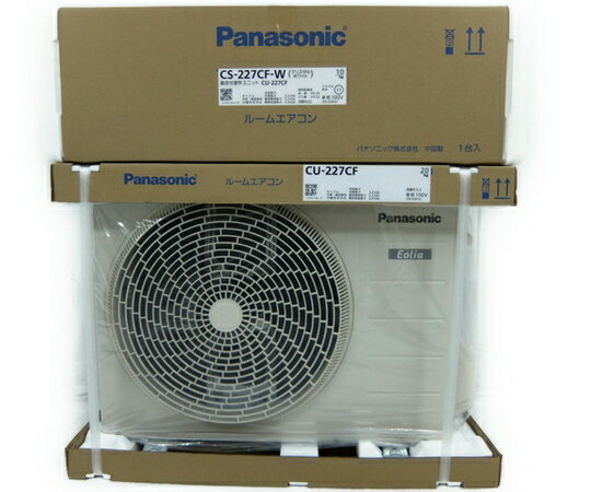 楽天市場】パナソニックオペレーショナルエクセレンス Panasonic エオリア エアコンF CS-227CF-W | 価格比較 - 商品価格ナビ