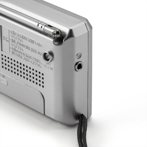 FM／AMラジオ 2バンドレシーバー シルバー RF-P155-S(1コ入)