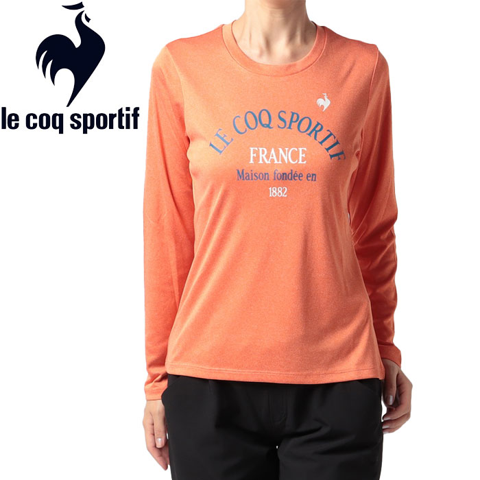 楽天市場】デサント ルコック テニス COUCOU PARIS L/S 長袖シャツ レディース QTWUJB00-OR | 価格比較 - 商品価格ナビ