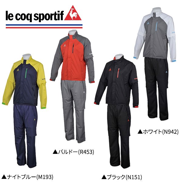 le coq sportif - ルコック ゴルフ レインコート レインウェアの+