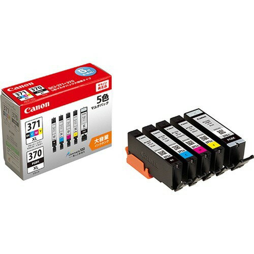 Canon インクカートリッジ  BCI-371XL+370XL/5MP