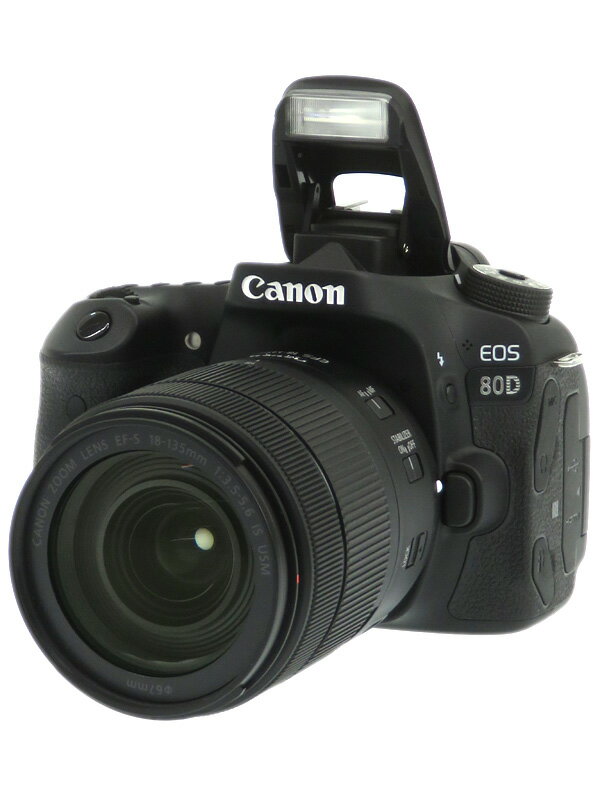 楽天市場】キヤノン Canon EOS 80D (W) EF-S18-135 IS USM レンズ 