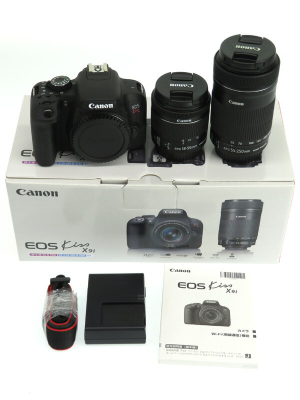 【楽天市場】キヤノン Canon EOS KISS X9i Wズームキット | 価格比較 - 商品価格ナビ