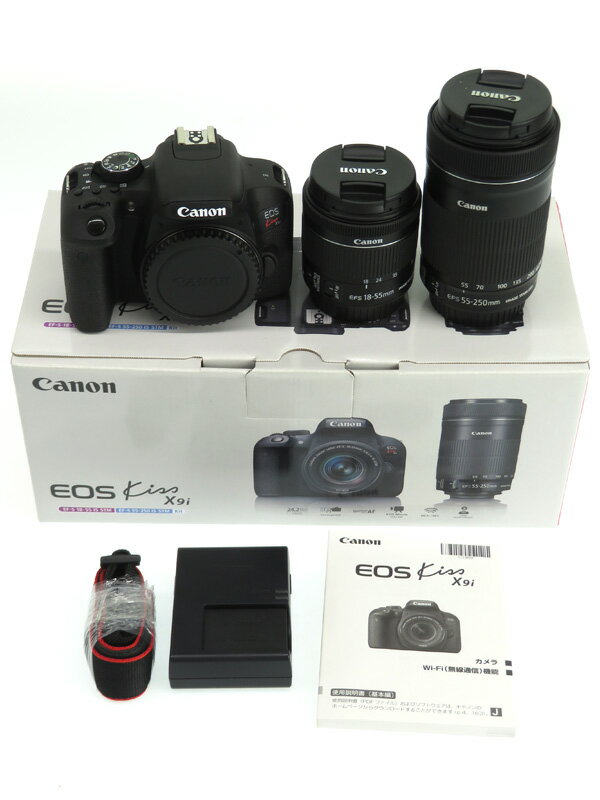 楽天市場】キヤノン Canon EOS KISS X9i Wズームキット | 価格比較