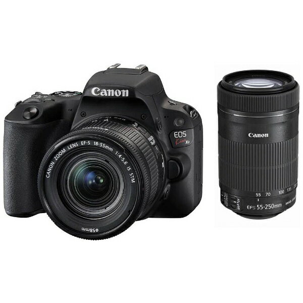 カメラ デジタルカメラ Canon EOS KISS X9 Wズームキット BK
