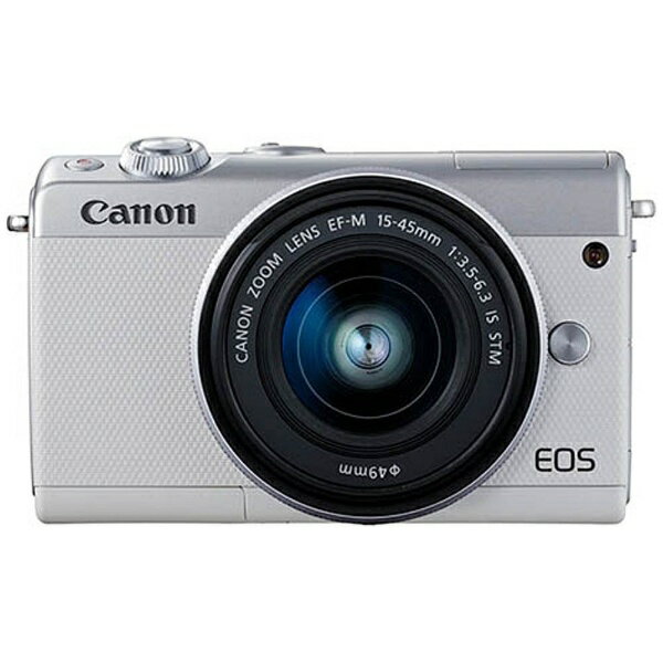 楽天市場】キヤノン Canon EOS M100 Wレンズキット WH | 価格比較 
