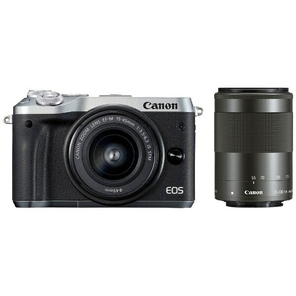 【楽天市場】キヤノン Canon ミラーレス一眼カメラEOS M6 Wズームキット SL | 価格比較 - 商品価格ナビ