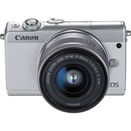 楽天市場】キヤノン Canon EOS M100 Wレンズキット WH | 価格比較 - 商品価格ナビ