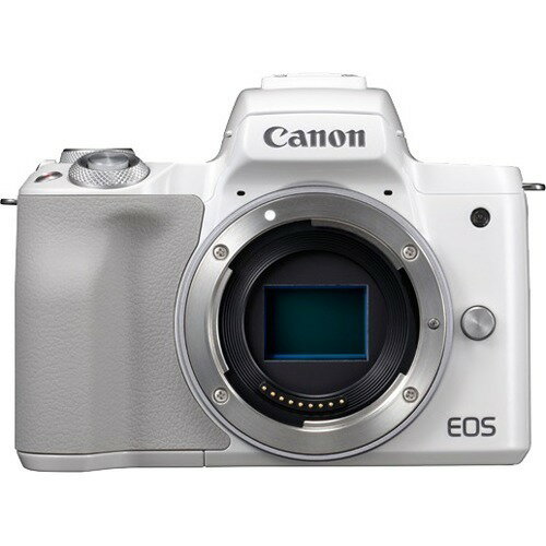カメラ デジタルカメラ Canon ミラーレス一眼カメラ EOS KISS M ボディ WH