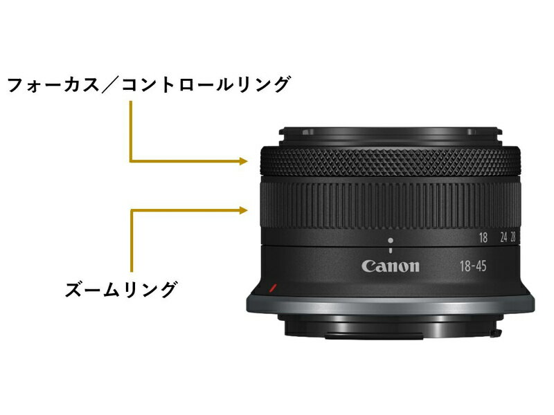 Canon 交換レンズ RF-S18-45F4.5-6.3 IS STM