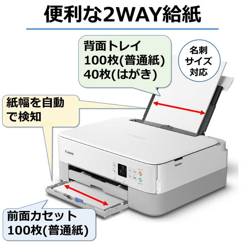 【楽天市場】キヤノン Canon インクジェットプリンター ホワイト 