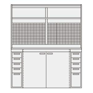 楽天市場】サカエ サカエ SAKAE PN-H84PDW 直送 ピットイン | 価格比較