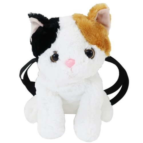 楽天市場 ユニック 三毛猫 デイパック ぬいぐるみリュックねこ ユニック 原宿系ファッション プレゼント おもしろ雑貨通販 価格比較 商品価格ナビ