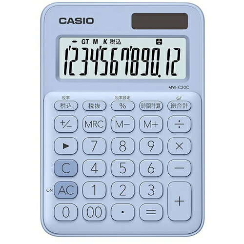 カシオ デンタク MW-C20C-LB-N(1台)
