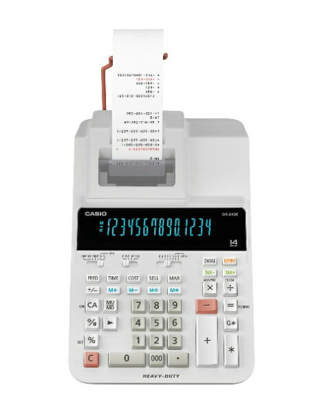 楽天市場】カシオ計算機 CASIO プリンター電卓 HR-8RC-WE | 価格比較 ...