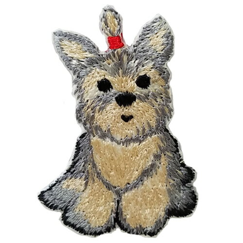 楽天市場 ベストエバージャパン かわいい犬 モチーフの刺繍ワッペン ヨーキー 価格比較 商品価格ナビ