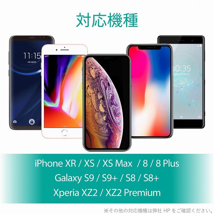 ELECOM マウスパッド ワイヤレス充電対応 MP-WQ01BK