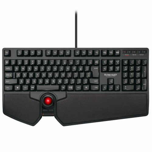ELECOM EXTRATOUCH トラックボールキーボード 送料無料 楽天市場】エレコム ELECOM キーボード トラックボール付 TK