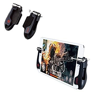 エレコム 荒野行動 PUBGMobile タブレット用ゲームコントローラー ブラック P-GMGT2B01BKT