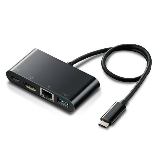 【楽天市場】エレコム エレコム USB Type-C ドッキングステーション PD対応 充電 USB3.1 ブラック DST-C09BK(1個