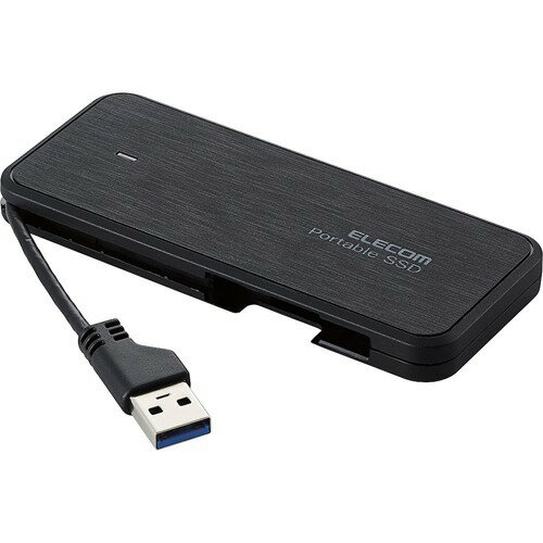 【楽天市場】エレコム エレコム SSD 外付け ポータブル 960GB 薄型 USB3.2(Gen1)対応 ESD-EC0960GBKR(1個