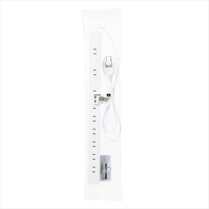 ELECOM 法人向け 磁石付き 10口タップ T-H0201WH