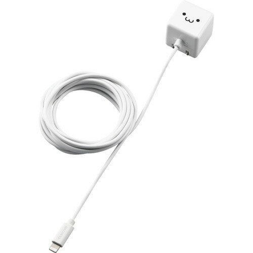 楽天市場 エレコム エレコム Iphone充電器 Ipad充電器 2 5m Lightning Ac ケーブル一体 Mpa Acl03wf 1個 価格比較 商品価格ナビ