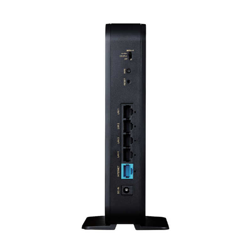 エレコム 無線LANルーター Wi-Fi6 親機 4803+573Mbps ブラック WRC-X5400GS-B(1台)