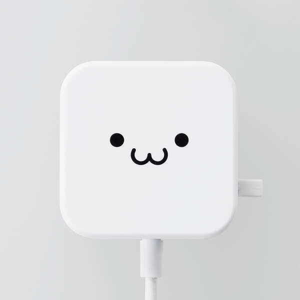 エレコム スマホ充電器 AC充電器 タイプC USB-C ケーブル一体型 1.5m MPA-ACC20WF(1個)