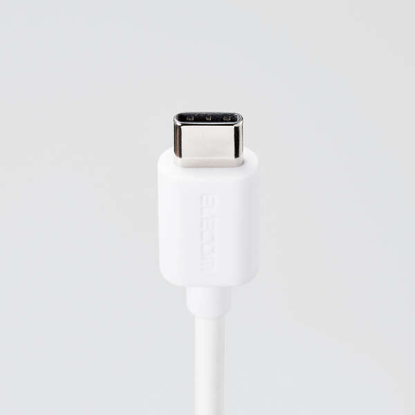 エレコム スマホ充電器 AC充電器 タイプC USB-C ケーブル一体型 1.5m MPA-ACC20WF(1個)