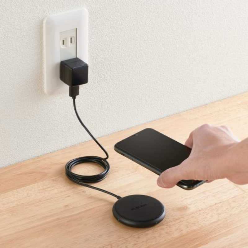 楽天市場】エレコム エレコム ワイヤレス充電器 Qi 規格対応 W