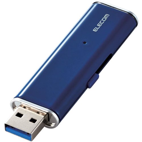 ELECOM - エレコム 超小型SSD 500GB SSD 外付け 500GB 超小型 USB3.2(Gen2) 高速 ブラック ESD