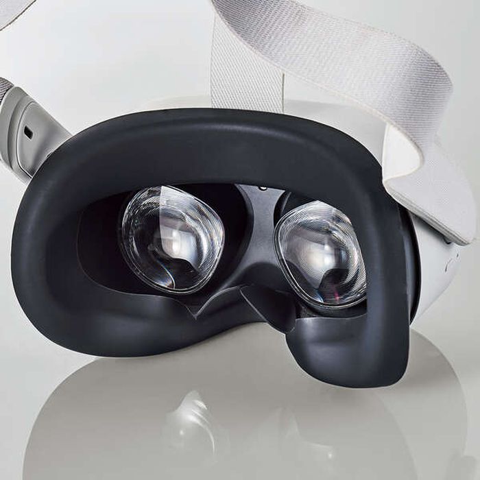 エレコム Oculus Quest2用 フェイスカバー 水洗い可 シリコン ブラック VR-Q2FC01BK(1個)