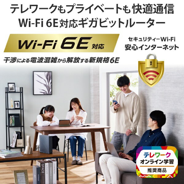 ELECOM Wi-Fi ギガビットルーター WRC-XE5400GS-G