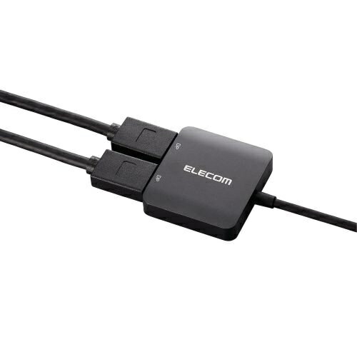 ELECOM 変換アダプター AD-CDP2BK