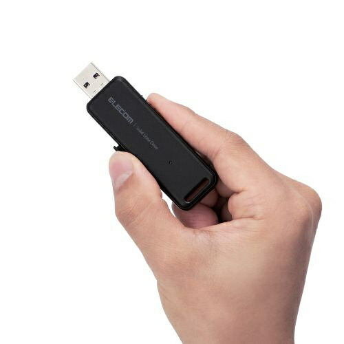 ELECOM 外付けポータブルSSD ESD-EMB1000GBK