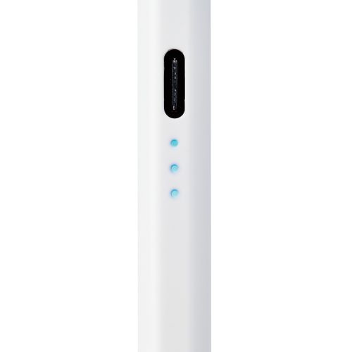 エレコム タッチペン スタイラスペン 充電式 金属製ペン先 極細 ホワイト(1個)