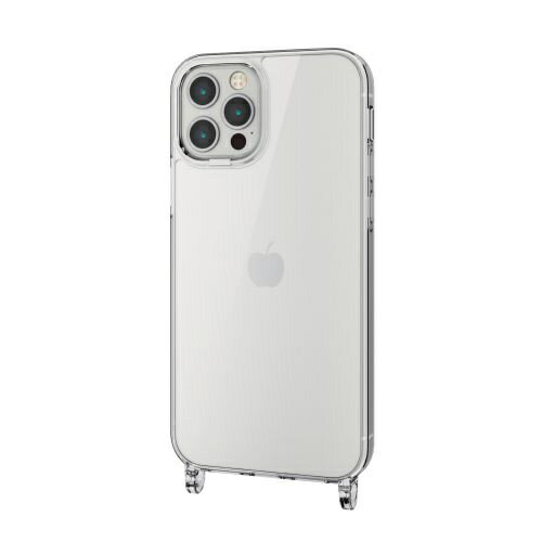 エレコム iPhone 12 Pro／12用ケース ハイブリッド カバー 衝撃吸収 クリア(1個)