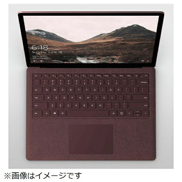 DAG-00078 マイクロソフト Surface Laptop Core i5/メモリ 8GB/SSD 256GB バーガンディ DAG00078