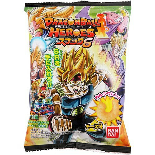 楽天市場 バンダイ ドラゴンボール ヒーローズ スナック 6 チーズ味 15g 価格比較 商品価格ナビ
