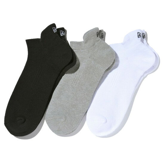 楽天市場 ニューエラジャパン 同 ニューエラ キャップ New Era 3pack Socks Short ソックス ショート 靴下 25 27cm ブラック グレー ホワイト 価格比較 商品価格ナビ