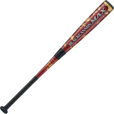 一般軟式野球FRP製バット ブラックキャノン マックス 84cm770g平均 限定カラー カラー：レッド #BCT35984-6400