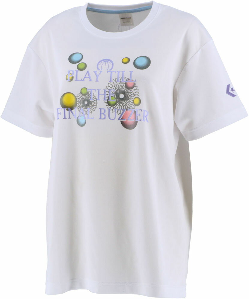 楽天市場】ゼットクリエイト コンバース 1F_ウィメンズプリントTシャツ CB312351 色 : ホワイト サイズ : M | 価格比較 -  商品価格ナビ
