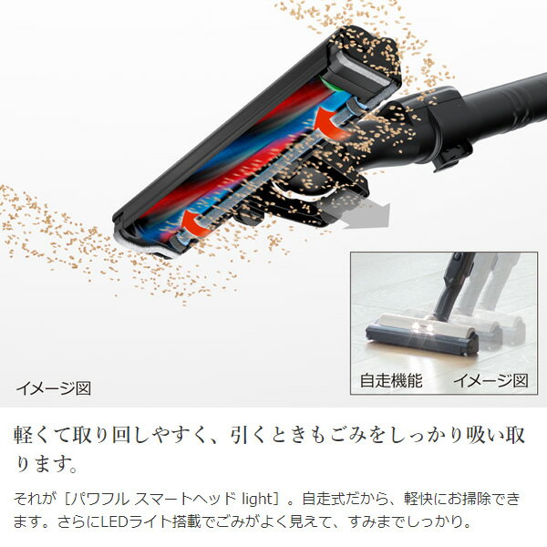 HITACHI ラクかるスティック コードレススティッククリーナー PV-BL2H(N)