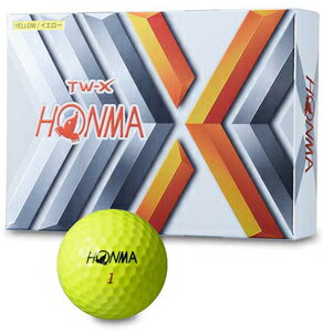 楽天市場 本間ゴルフ 本間ゴルフ Tw X ゴルフボール Honma Tourworld イエロー 価格比較 商品価格ナビ